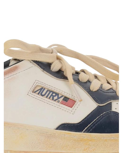 Autry Sneakers Mit Logo-Patch in White für Herren