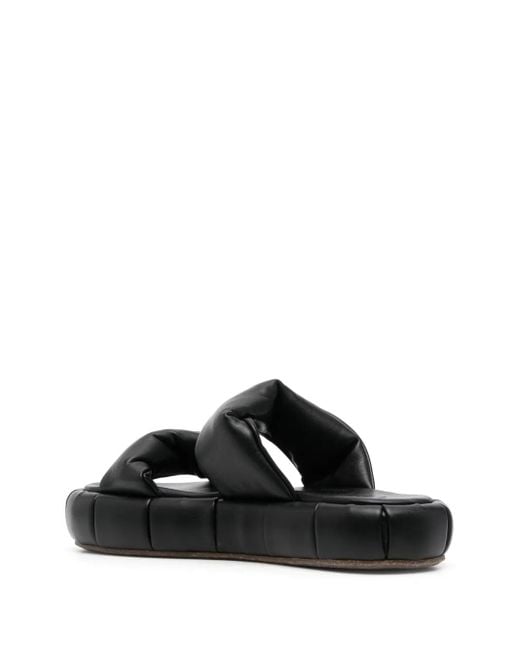 THEMOIRÈ Black Air Platform Sandals