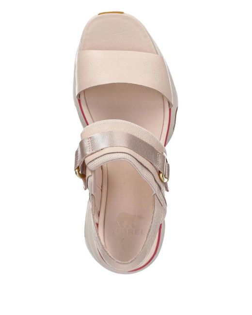 Sorel Pink 65Mm Kinetic Impact Sandals