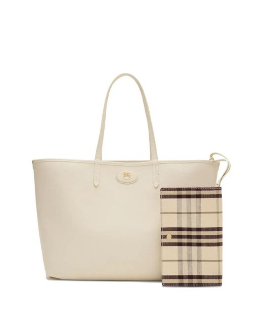 Burberry Natural Tote Bags