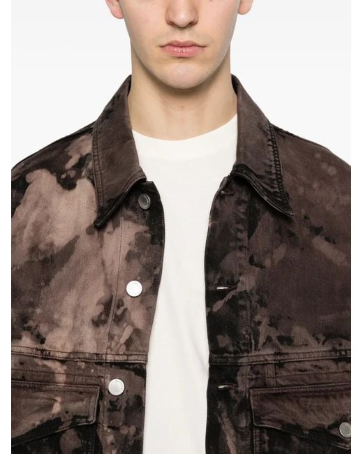 Etudes Studio Denim Jack in het Brown