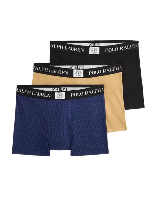 メンズ Polo Ralph Lauren ロゴ ボクサーパンツ セット Blue