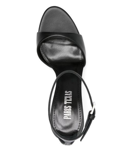 Paris Texas Black 90Mm Lidia Sandals