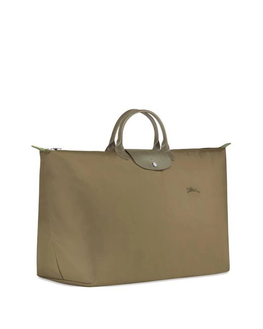 Longchamp Gray Extra Large Le Pliage Travel Bag