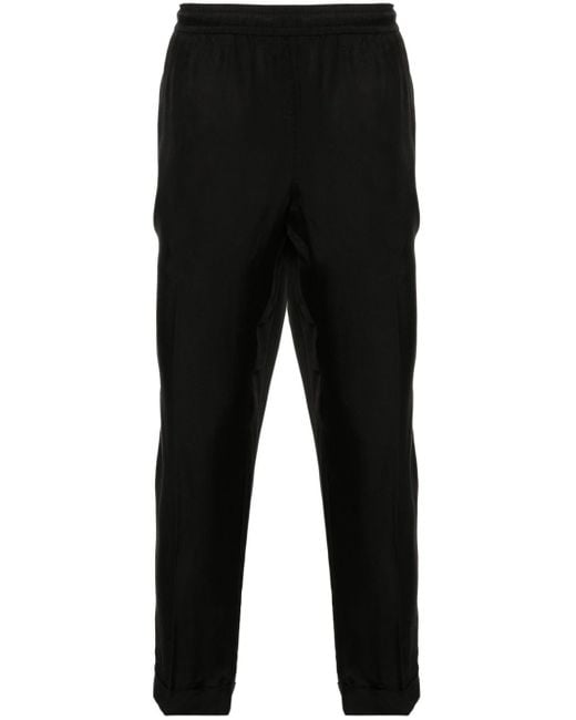 Pantalon fuselé à plis marqués Neil Barrett pour homme en coloris Black