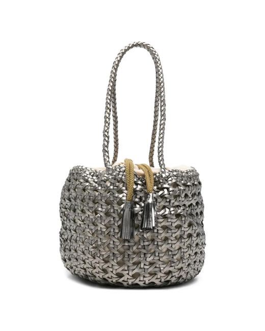 Borsa A Secchiello Juventus Piccola di Dragon Diffusion in White