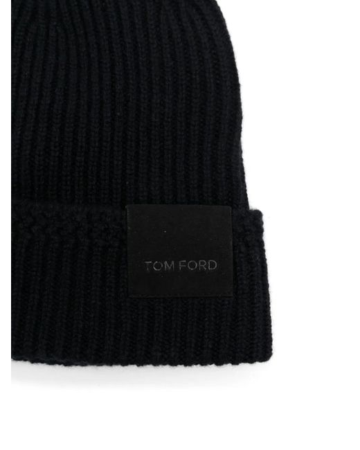 Tom Ford Black Cashmere Hat for men