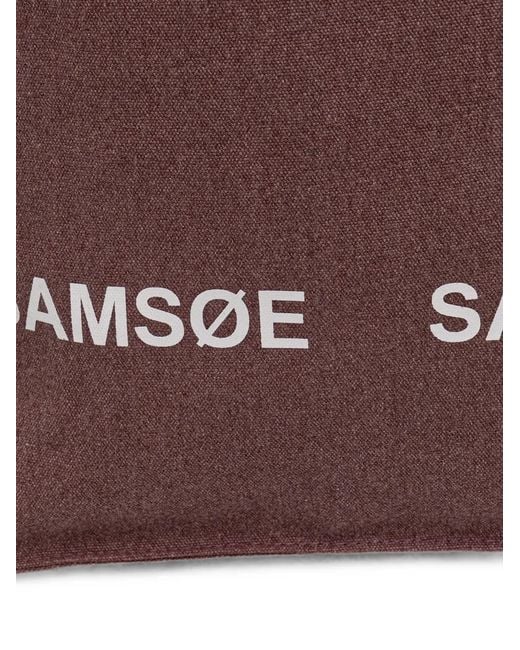Samsøe & Samsøe Purple Saluca Tote Bag