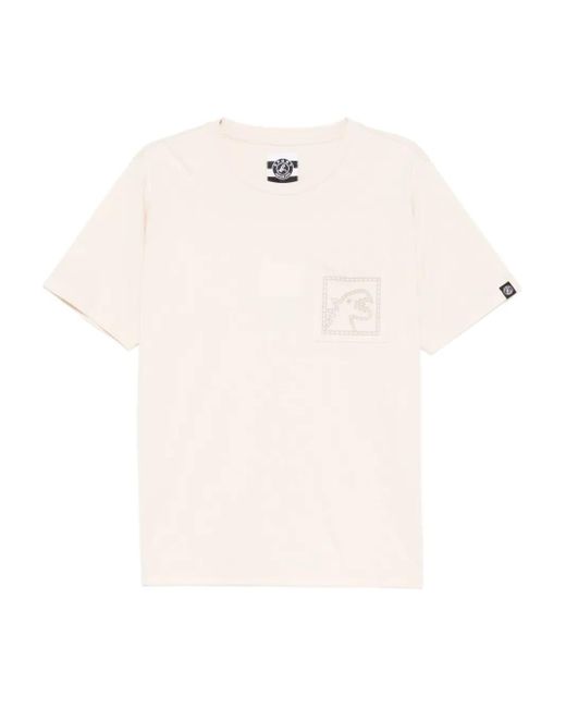 メンズ SPORT b. by agnès b. ロゴ Tシャツ White