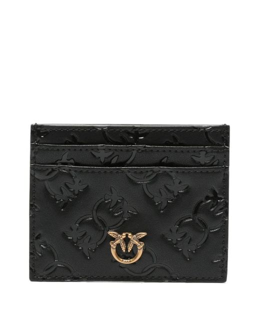 Pinko Black Love Birds Kartenetui