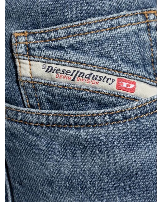 DIESEL Blue 2001 D-Macro Distressed Jeans for men