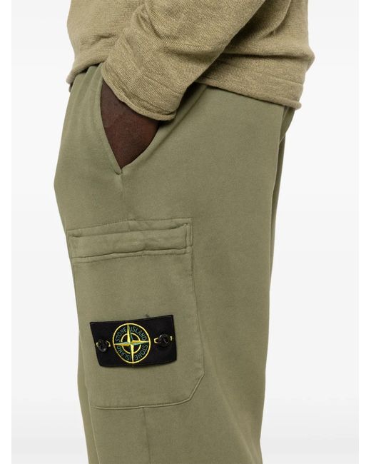 Stone Island Green Pants for men