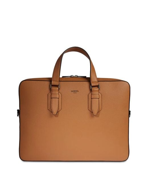 Portadocumenti Charlie De di Lancel in Brown da Uomo