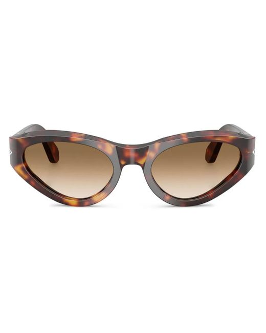 Persol Brown Cat-Eye Sunglasses