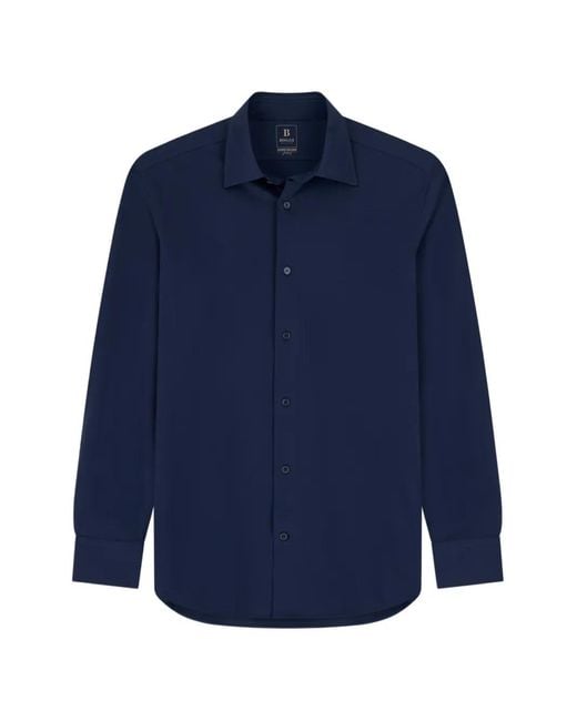 Boggi Blue Polo Shirt for men