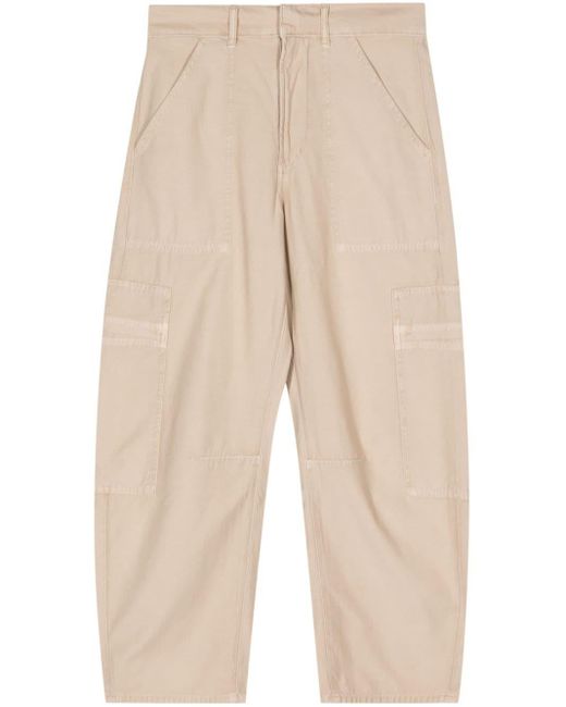 Citizens of Humanity Natural Marcelle Cotton Cargo Trousers