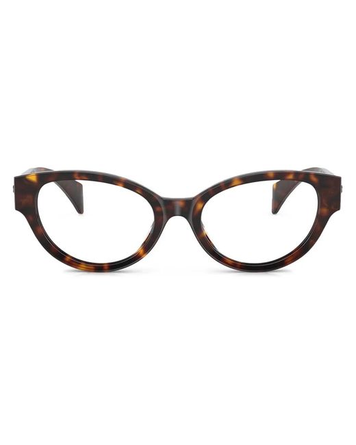 Lunettes De Vue Medusa Medallion Versace en coloris Brown