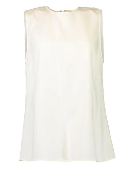 Staud White Bronte Top