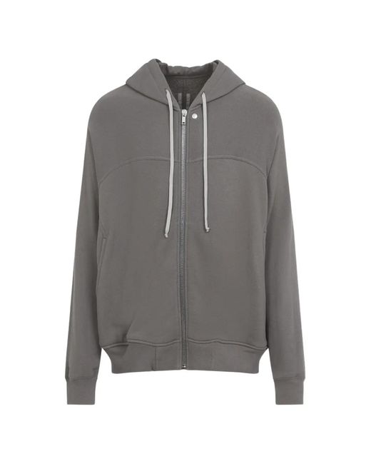 Rick Owens メンズ グレー Windbreaker ジップパーカー