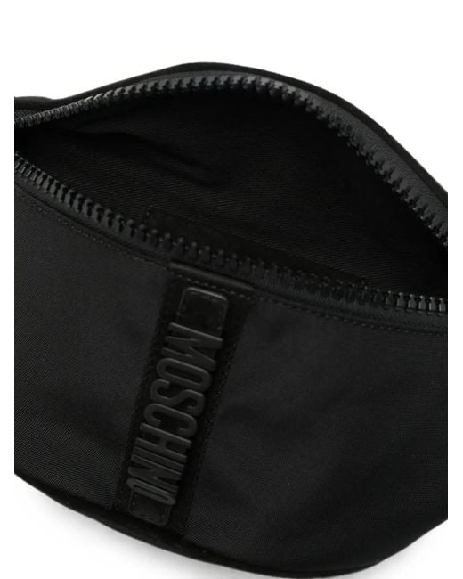 Moschino Gürteltasche Mit Logo-Patch in Black für Herren