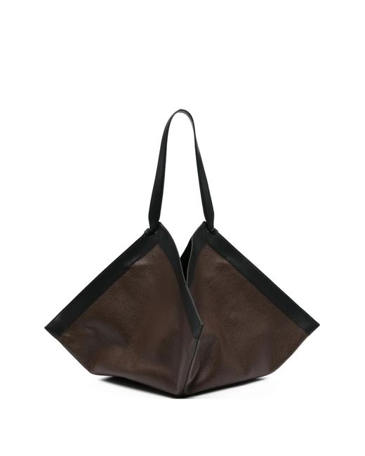 Yuzefi Black Large Wonton Shoulder Bag