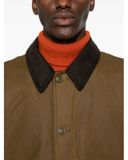 Filson Brown Tin Cloth Field Jacket for men