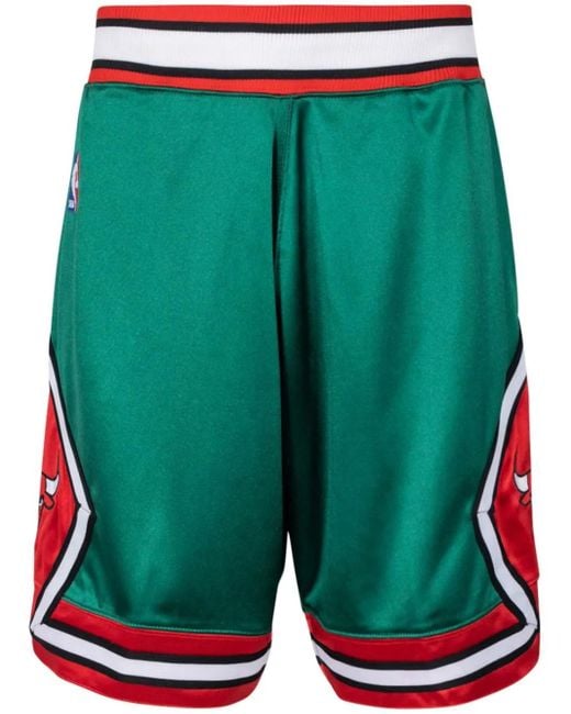 Mitchell & Ness Shorts in het Green voor heren