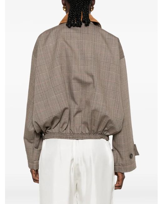 Rohe Brown Suede-Collar Jacket