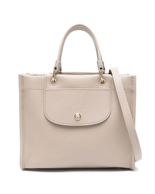 Longchamp Natural Cabas S Shopper