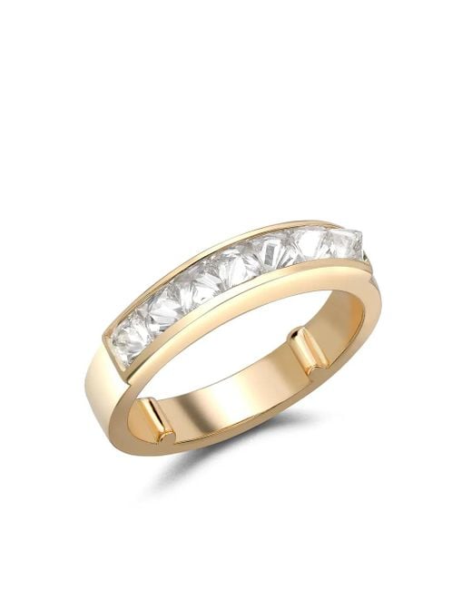 Pragnell Metallic 18Kt Rockchic Domed Diamond Ring