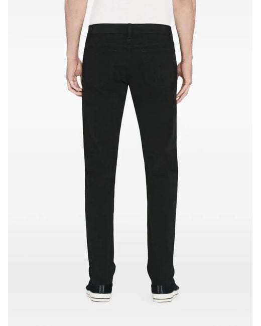 Jeans Slim L'Homme di FRAME in Black da Uomo