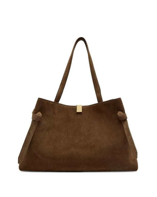 Yuzefi Brown Gyosa Tote Bag