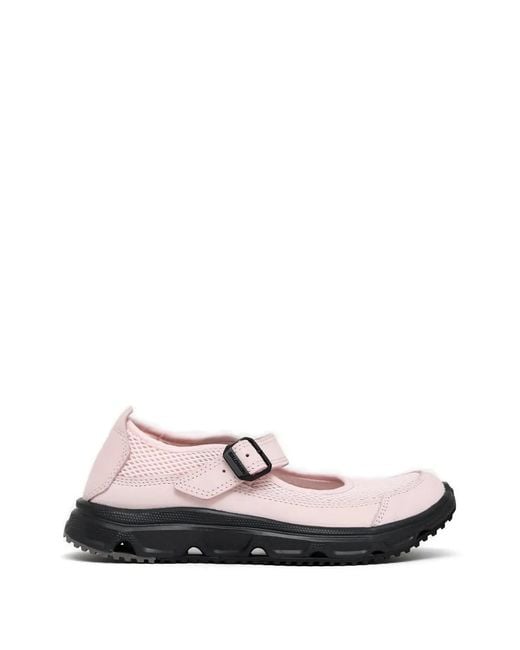 Salomon White Rx Marie-Jeanne Mesh Ballet Flats