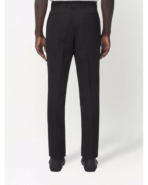 Burberry Blue Tailored Slim Trousers for men