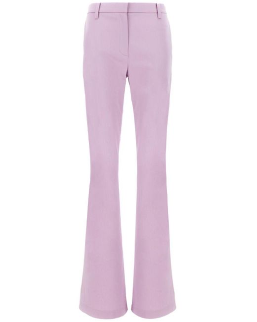 Magda Butrym Pink Flared Trousers