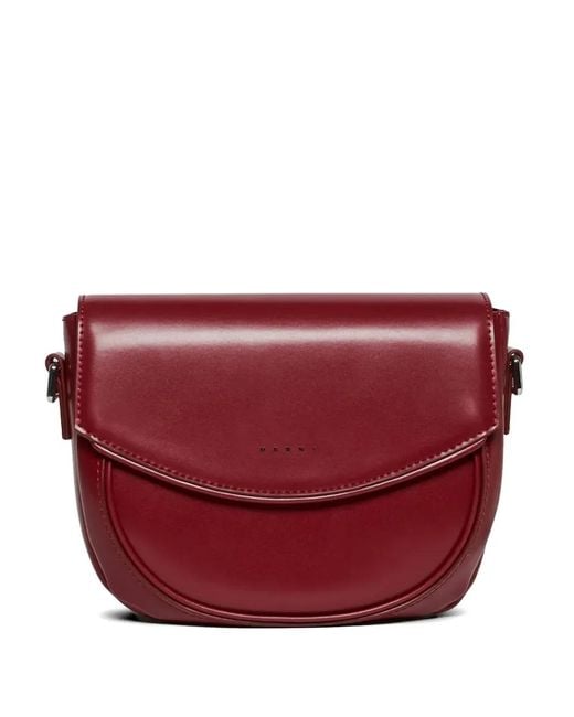 Marni Red Smile Cross Body Bag