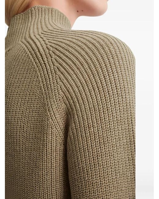 Jersey con cuello alto Marc O' Polo de color Natural