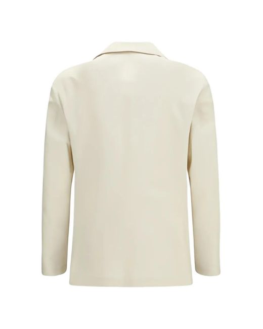 Lardini White Button Rieti Jacket for men