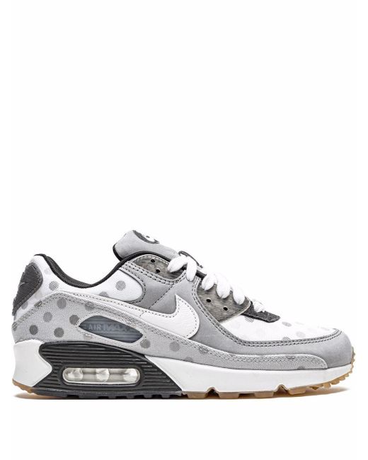Nike Leather Air Max 90 Sneakers in White for Men - Lyst