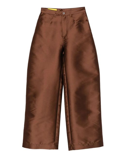 Marques'Almeida Brown Trousers
