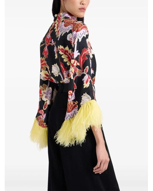 LaDoubleJ Red Make An Exit Blouse