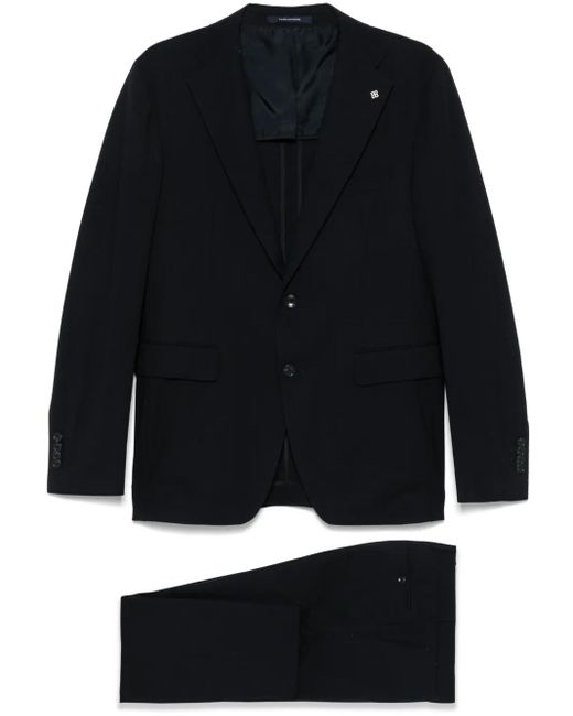 Tagliatore Blue Single-Breasted Suit for men