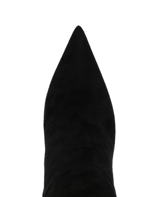 Gianvito Rossi Cuissarde 90mm Knee-length Boots in het Black