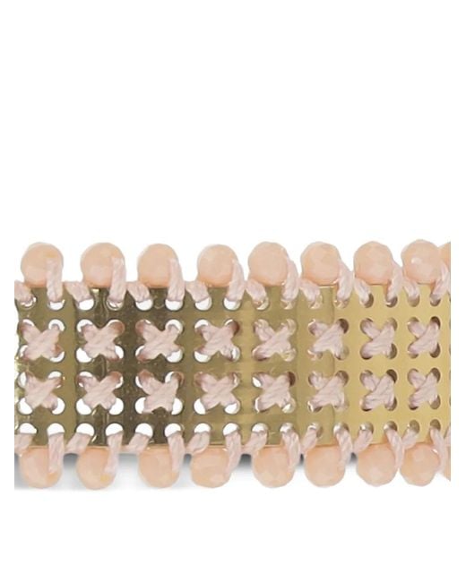 L'EIGHT STUDIO Metallic Bracelet Rigide À Détails De Clous