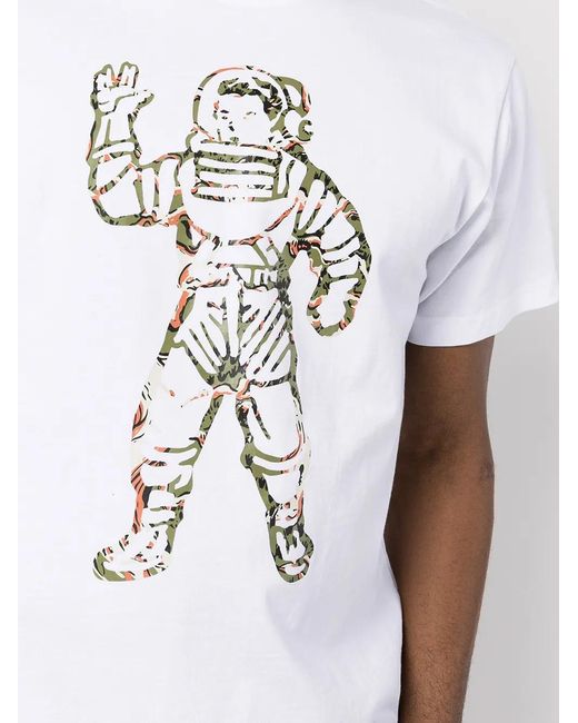 BBCICECREAM White Bb Bonsai Astro Cotton T-Shirt for men