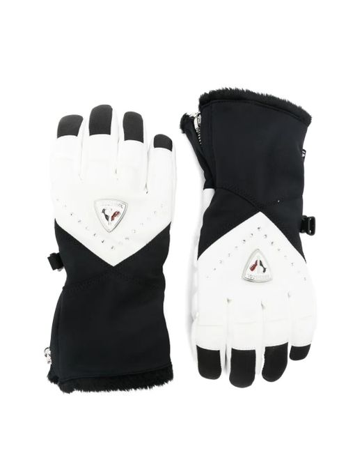 Rossignol Women's Black Paneled Gloves