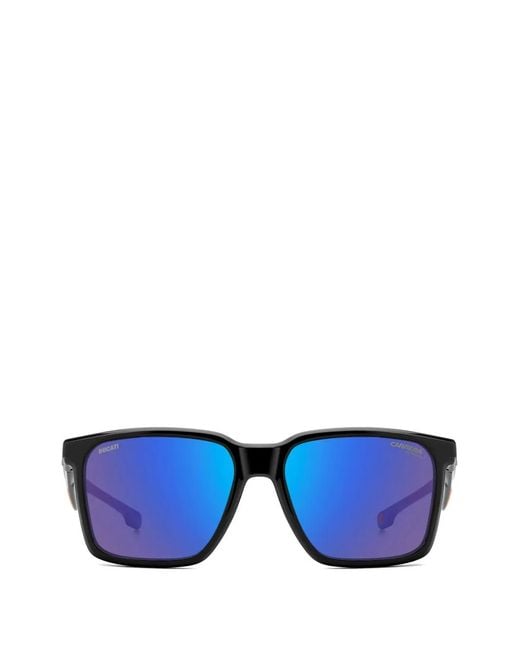 Carrera Blue Rectangular Frame Sunglasses for men