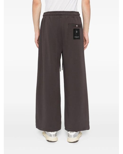 A Bathing Ape Gray Elasticated Waistband Trousers for men