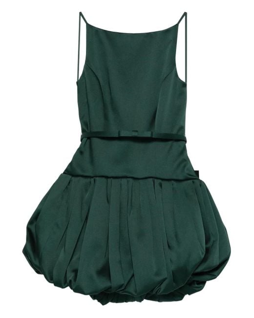 retroféte Green Isolde Mini Dress
