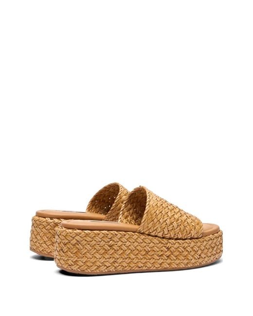 Casadei White Suncity Woven Sandals